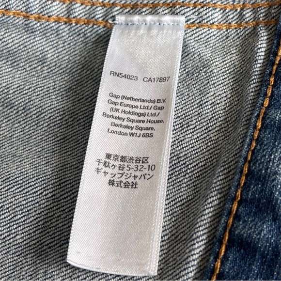 Vintage GAP Women’s XS Blue Denim Trucker Jacket Y2K - Picture 10 of 10